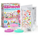 Glitter Rainbow Snow Domes