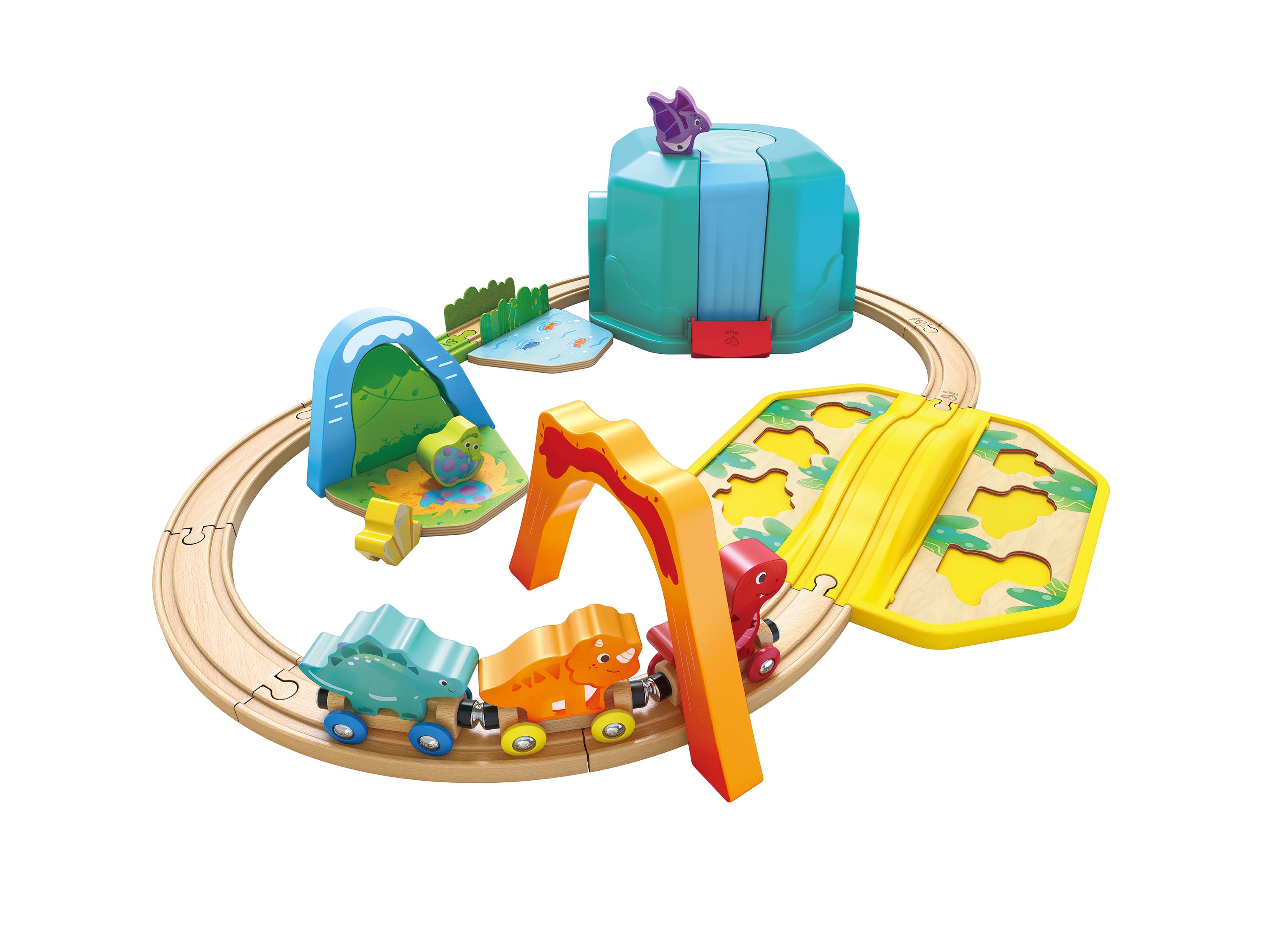 hape-dinosaur-train-bucket-set