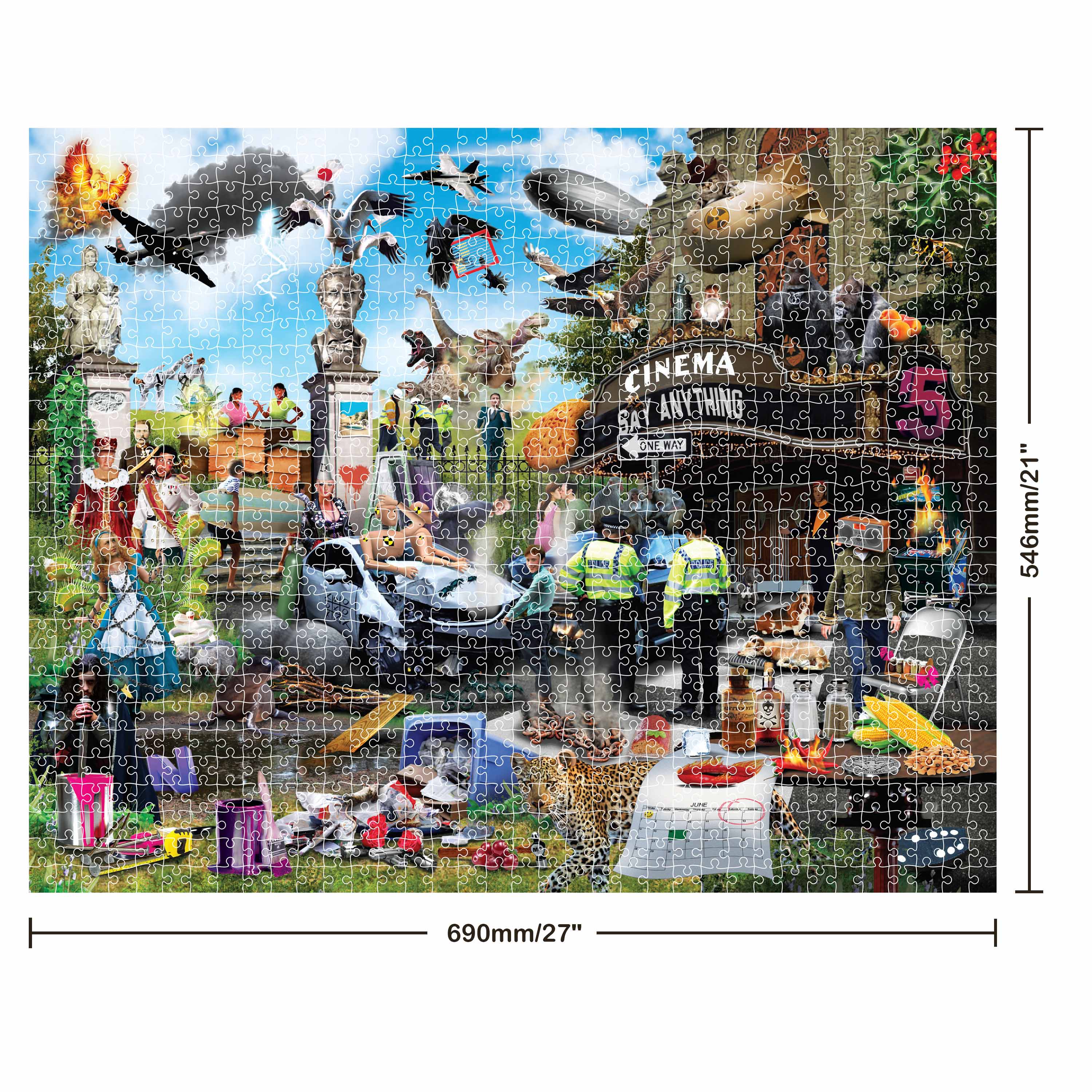 Mindbogglers 1000pc Jigsaw Music