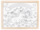 hape-double-sided-colour-puzzle-24pc-unicorn-and-friends