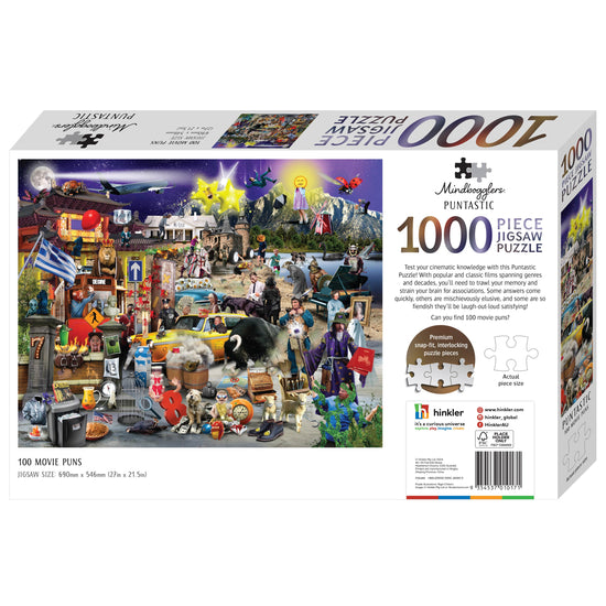 Mindbogglers 1000pc Jigsaw Movies