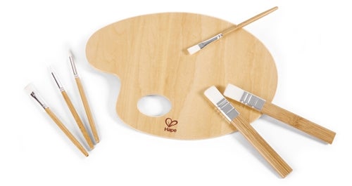 Hape Art Palette & Brush Set