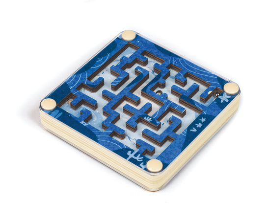 Hape 2IN1 Marble Maze Game