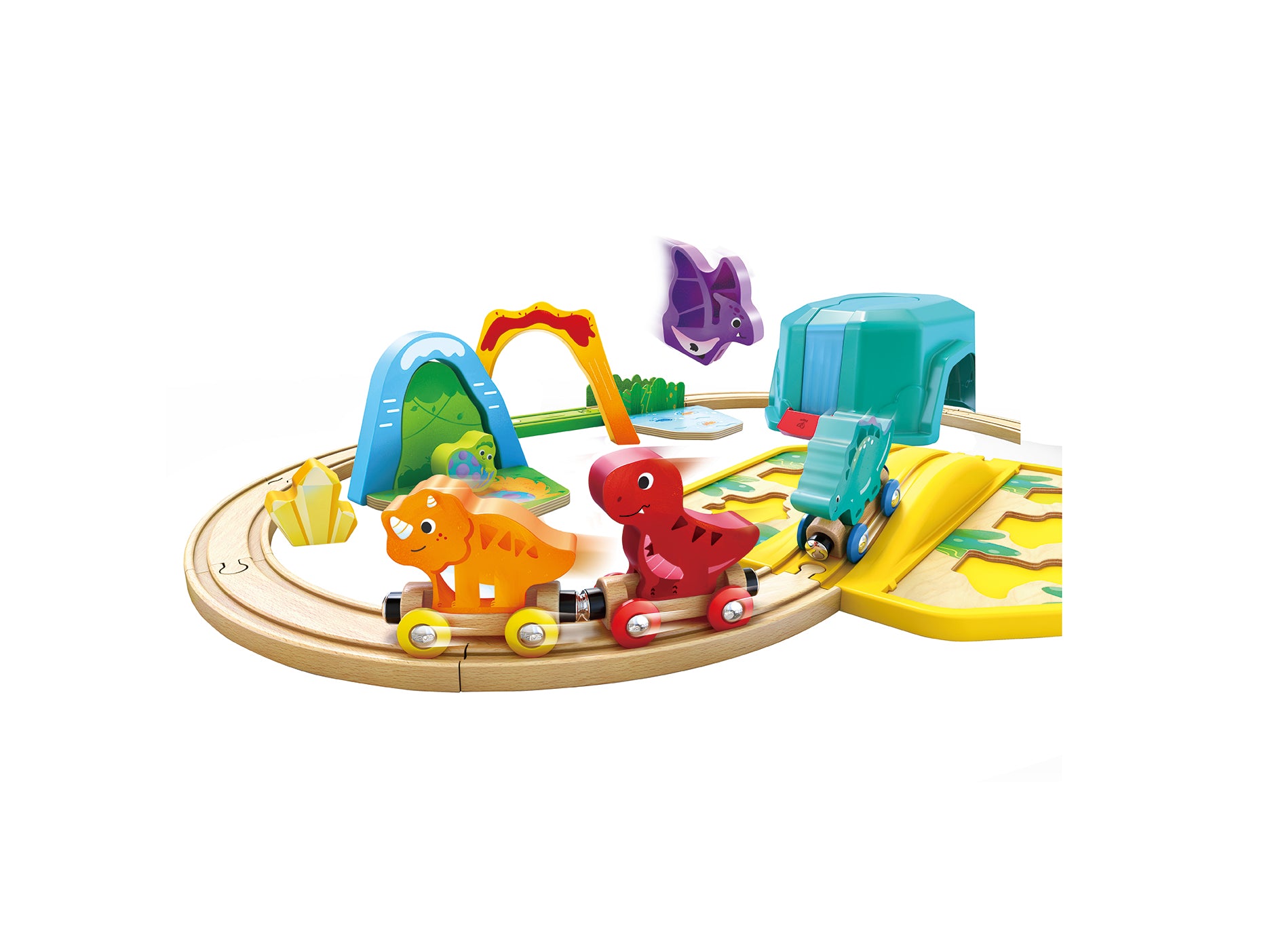 hape-dinosaur-train-bucket-set