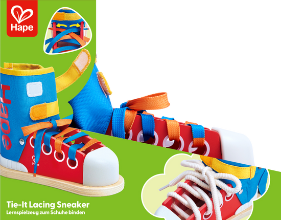 Hape Tie-It Lacing Sneaker