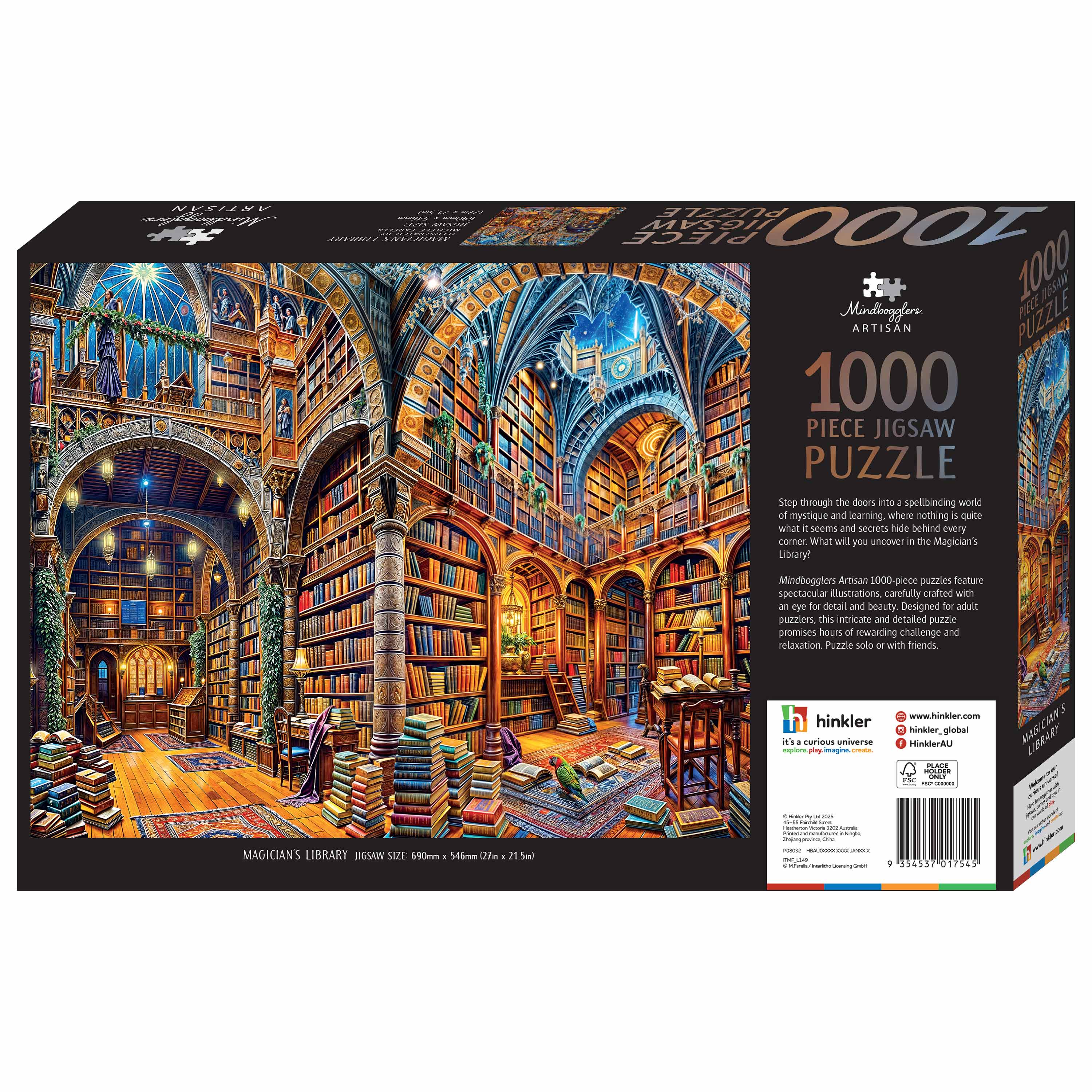 Mindbogglers Magicians 1000pc Puzzle
