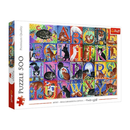 Trefl Cat's Alphabet 500-Piece Jigsaw Puzzle Adult Jigsaws