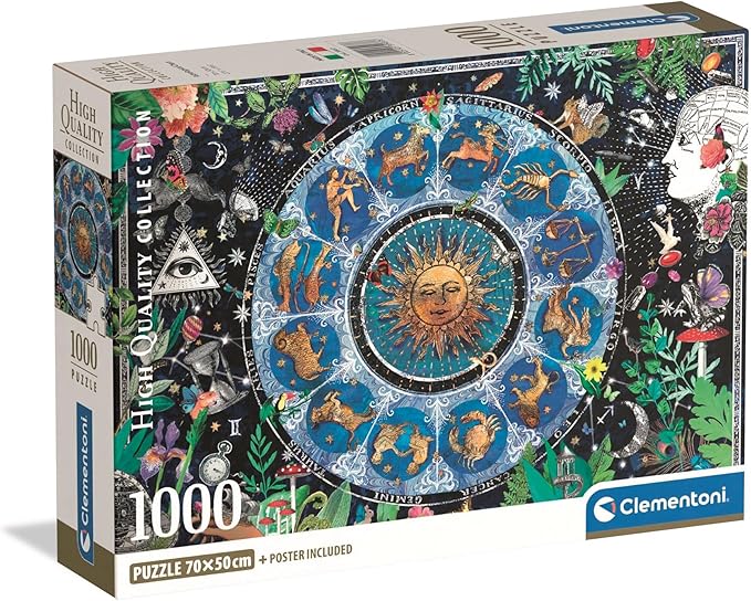 Astrological Chart, 1000pcs, Compact