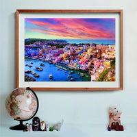 Picturesque Procida Island, 1500pc, Compact