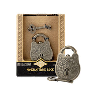 Project Genius Grecian Trick Lock – Theodorus' Key and Lock Puzzle Mechanical Puzzles