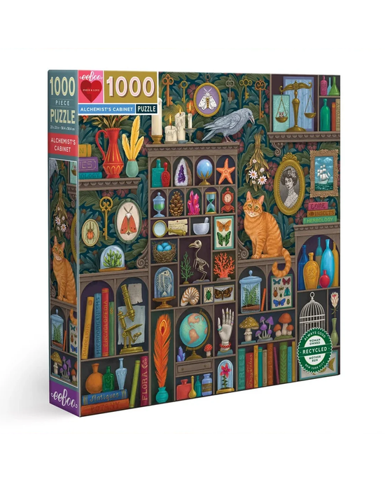 eeBoo Alchemist's Cabinet 1000-Piece Jigsaw Puzzle