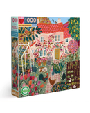 eeBoo 1000pc Puzzle: English Cottage