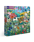 eeBoo 1000pc Puzzle: English Hedgerow