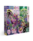 eeBoo 1000pc Puzzle: Lavender Kitchen
