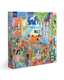eeBoo 1000pc Puzzle: Marketplace in France