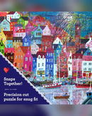eeBoo 1000pc Puzzle: Scottish Isle Adult Jigsaws