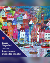 eeBoo 1000pc Puzzle: Scottish Isle Adult Jigsaws