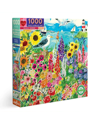 eeBoo 1000pc Puzzle: Seagull Garden
