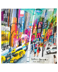 eeBoo 1000pc Puzzle: Times Square Adult Jigsaws