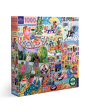 eeBoo 1000pc Puzzle: Women Reading