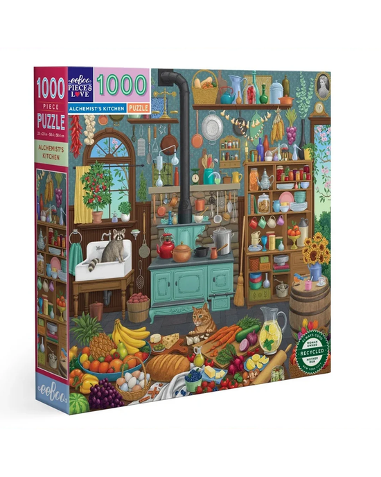 eeBoo Alchemist's Kitchen 1000-Piece Jigsaw Puzzle