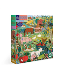 eeBoo English Pastures 1000-Piece Jigsaw Puzzle adult jigsaw puzzle