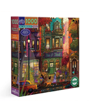 eeBoo Fall in Brooklyn 1000-Piece Jigsaw Puzzle adult jigsaw puzzle