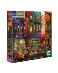 eeBoo Fall in Brooklyn 1000-Piece Jigsaw Puzzle adult jigsaw puzzle