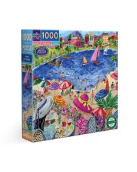 eeBoo 1000pc Puzzle Lunch by the Sea