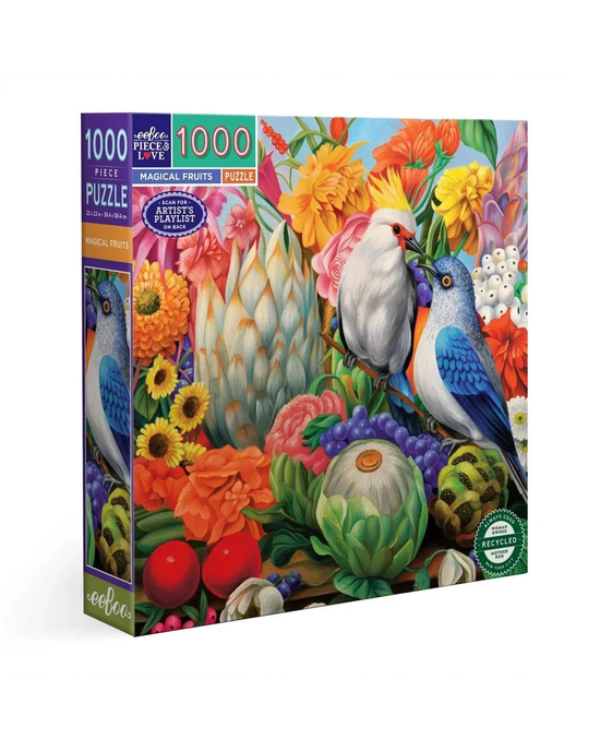 eeBoo Magical Fruits 1000-Piece Jigsaw Puzzle
