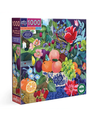 eeBoo 1000pc Puzzle Stone Fruit Still Life Square