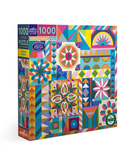 eeBoo 1000pc Puzzle Sunshine Garden