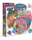 eeBoo 500pc Puzzle Christmas Cookies Adult Jigsaws