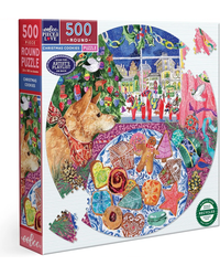 eeBoo 500pc Puzzle Christmas Cookies Adult Jigsaws