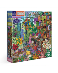 eeBoo Alchemist's Greenhouse 1000-Piece Jigsaw Puzzle Adult Jigsaws