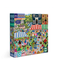 eeBoo Country Fair 1000-Piece Jigsaw Puzzle Adult Jigsaws