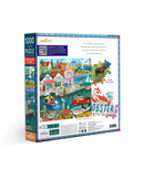 eeBoo New England Wharf 1000-Piece Jigsaw Puzzle Adult Jigsaws