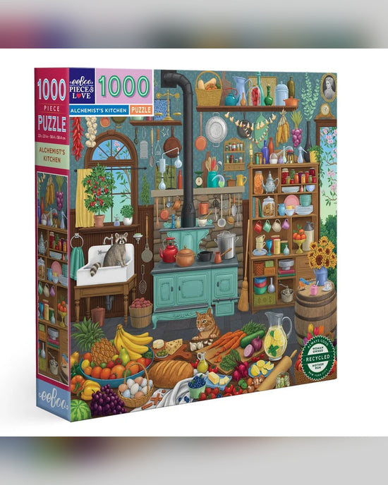 eeBoo 1000pc Puzzle Alchemist's Kitchen