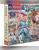 eeBoo 1000pc Puzzle: Artists In Venice