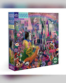 eeBoo 1000pc Puzzle Cat and the Castle