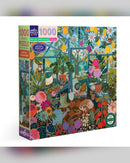 eeBoo 1000pc Puzzle English Greenhouse