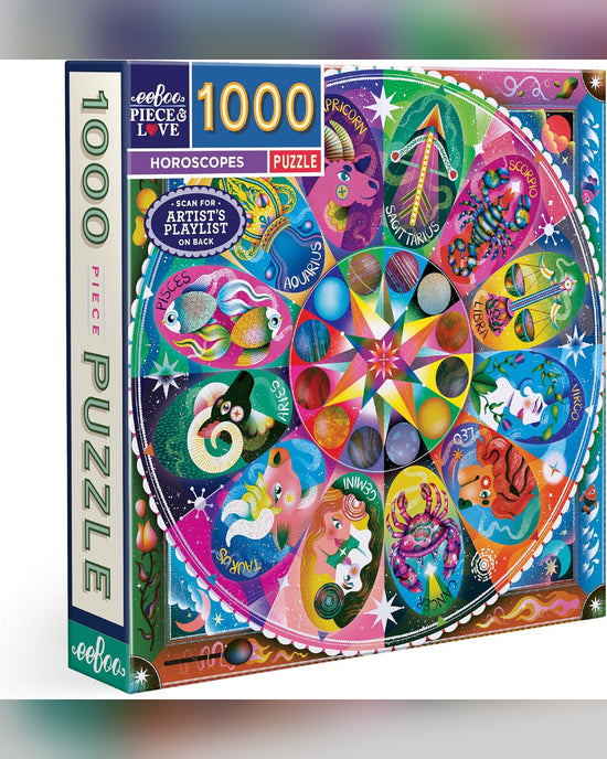 eeBoo 1000pc Puzzle Horoscopes
