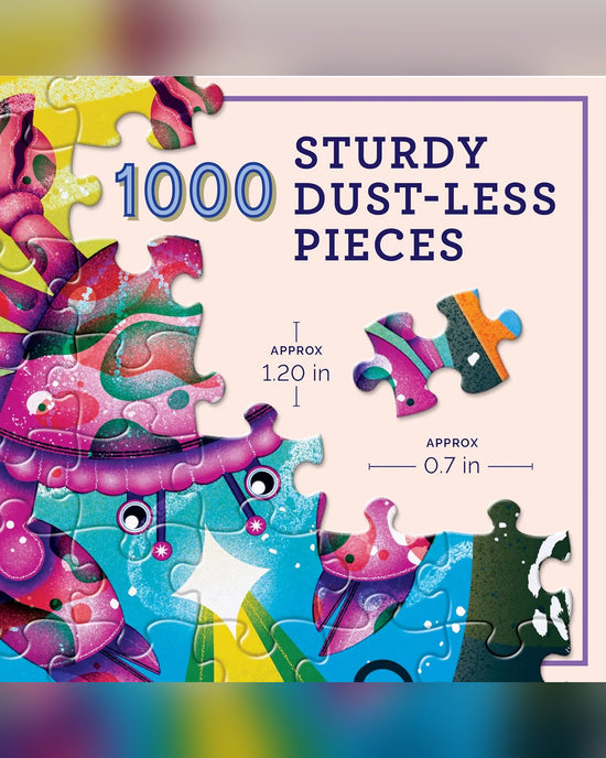 eeBoo 1000pc Puzzle Horoscopes