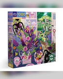eeBoo 1000pc Puzzle: Lavender Kitchen