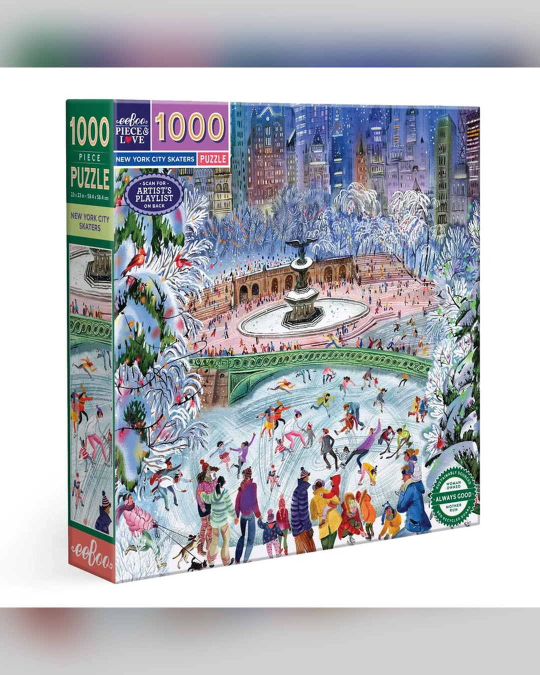 eeBoo 1000pc Puzzle New York C