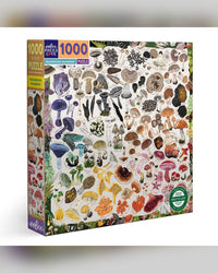 eeBoo 1000pc Puzzle: Mushroom Rainbow