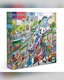 eeBoo 1000pc Puzzle: Paris Bookseller