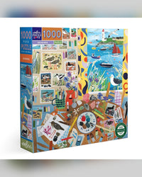 eeBoo 1000pc Puzzle Seabirds