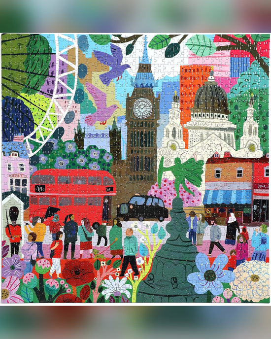 eeBoo 1000pc Puzzle: Summer Bouquet