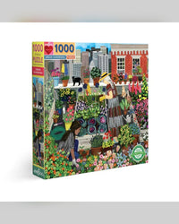 eeBoo 1000pc Puzzle: Urban Gardening